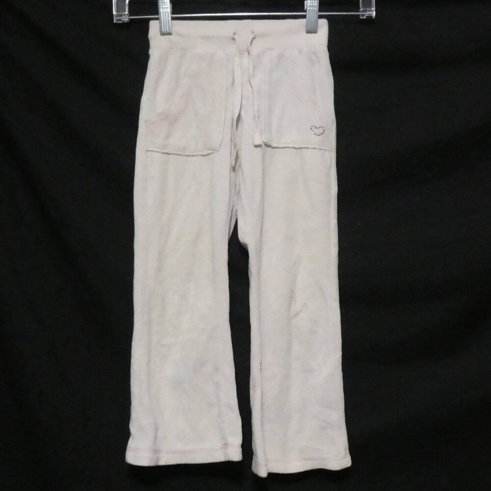 Blush Velour Casual Pants | size 7
